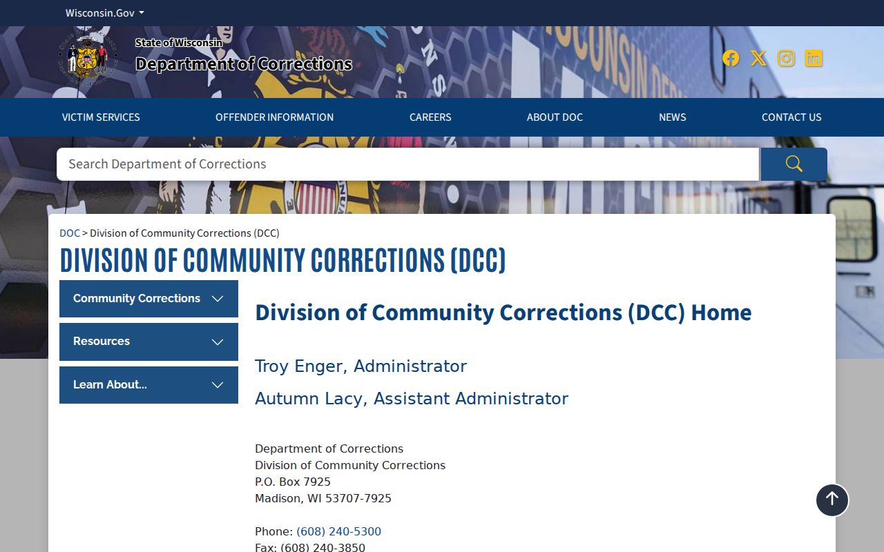 Walworth County criminal records and Wisconsin community corrections